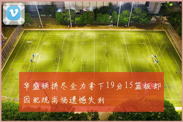 华盛顿拼尽全力拿下19分15篮板却因犯规离场遗憾失利